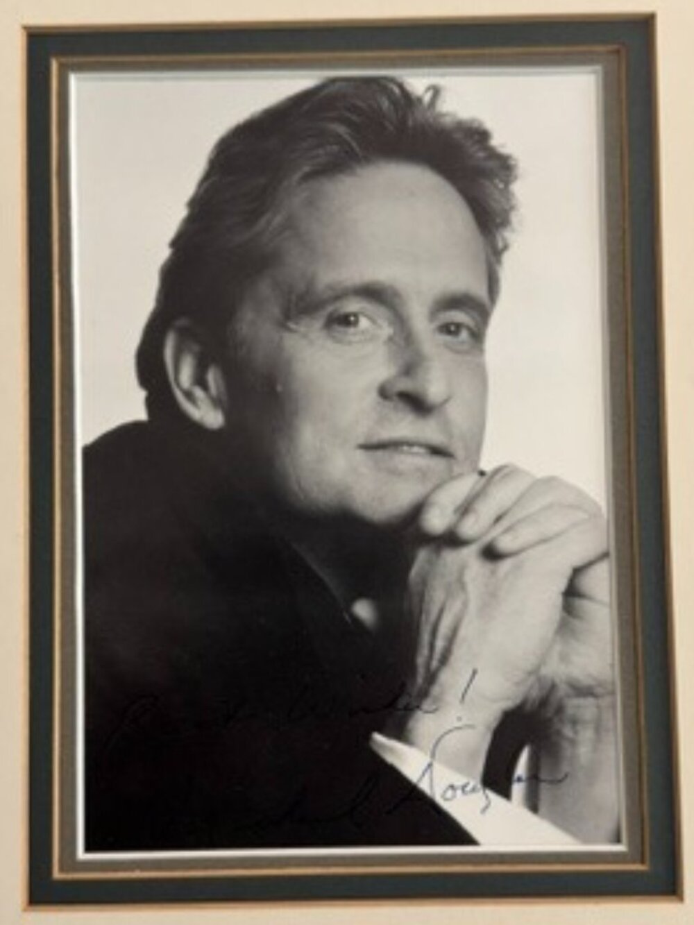 Michael Douglas Autographed Photo